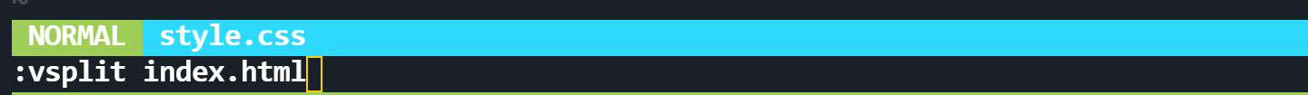 split screen in vim split screen in vim
