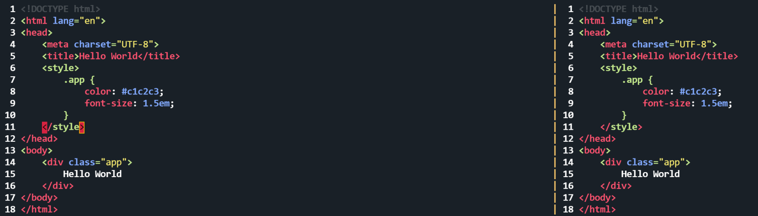 split screen in vim split screen in vim